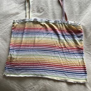 PacSun Rainbow Tank top